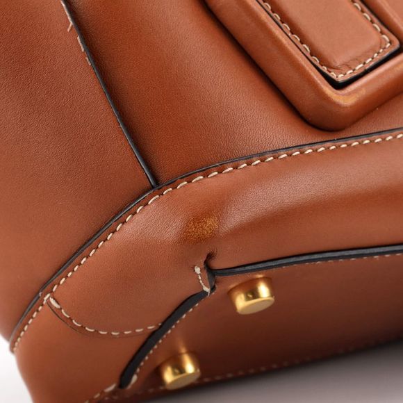 Bottega Veneta Arco Bag Maxi Intrecciato Leather Mini Brown - Picture 6 of 10